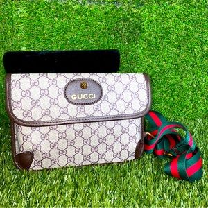 Gucci Small Messenger Bag Gg Cat Head